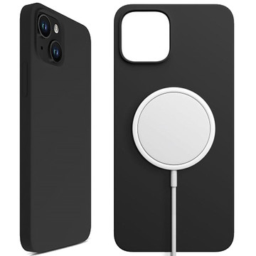 Etui für Apple iPhone 14 Plus - 3mk Hardy Silicone MagCase Graphite