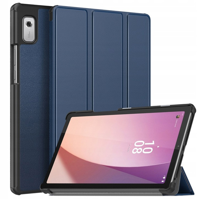Etui Alogy Book Cover Case for Lenovo Tab M9 2023 TB310XU TB310FU Granatowe