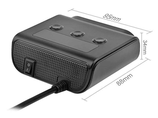 Alogy HUB car adapter for cigarette lighter 12V-24V