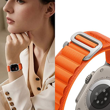 Alogy Sport Strap for Apple Watch 4/5/6/7/8/SE (38/40/41mm) Orange