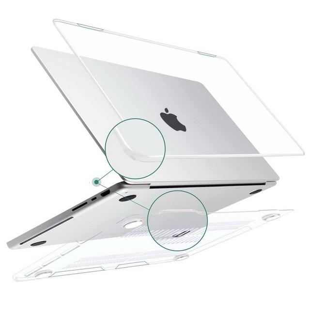 Alogy Hard Case for Apple Macbook Pro 16 2021 A2485 Transparent