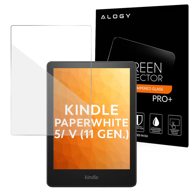 Szkło hartowane 9H Alogy do czytnika do Kindle Paperwhite 5/ V 11 Gen.