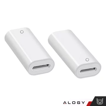 Alogy Magnetischer Stylus-Stift, Notiz- und Skizzenstift für Apple iPad Pro/Air/Mini, Weiß