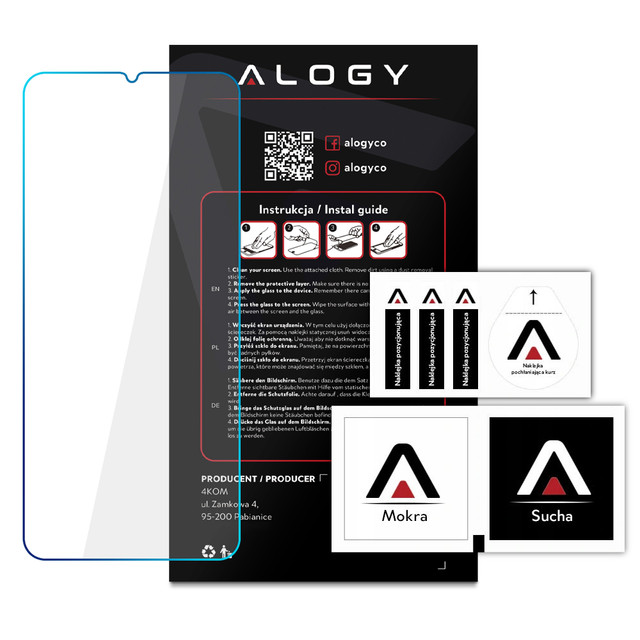 9H Alogy Tempered Glass Screen Protector for Realme C25y