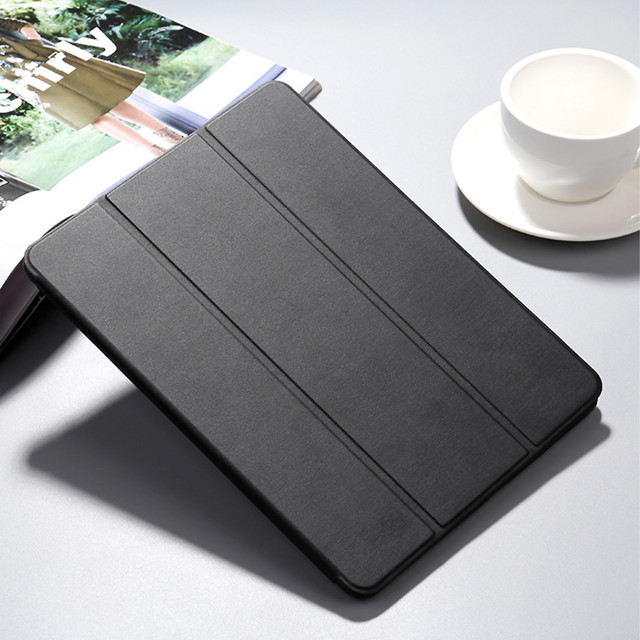 Etui z Miejscem na Rysik do Samsung Galaxy Tab S6 Lite 10.4” (2020/2022/2024) P610 P615 P613 P619 P620 P625, Smukła i Wytrzymała Obudowa z Klapką i Podstawką, Alogy Pencil Case™ – Czarne