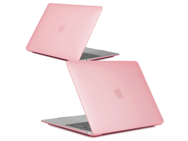 Alogy Hard Case Matt for Apple MacBook Air 13 M1 2021 Pink Keyboard Overlay