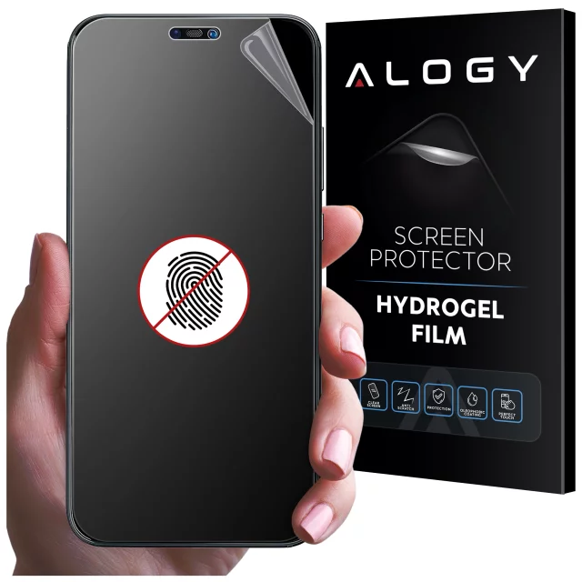 Folia "MATOWA" do Huawei P20 Lite Hydrożelowa Alogy HydroSkin Matte Pro™ na ekran do etui "BEZ ODCISKU PALCÓW"
