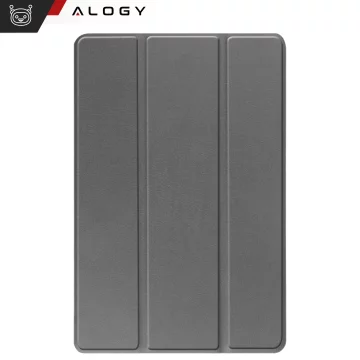 Pouzdro na tablet pro Lenovo Tab M10 3gen 3 GEN 10.1 2022 TB328FU TB328XU Pouzdro pouzdro Alogy Book Cover Šedá