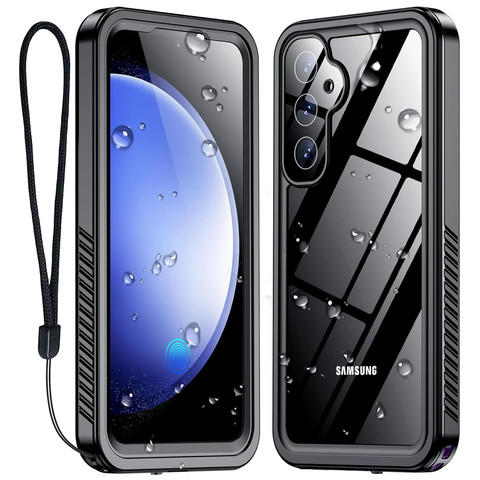 Pouzdro pro Samsung Galaxy S23 FE Armored 360 vodotěsné pouzdro Armor IP68 Alogy černé