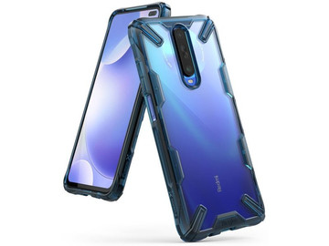 Ringke Fusion X Hülle für Xiaomi Redmi K30 / Poco X2 Space Blue Alogy Glas