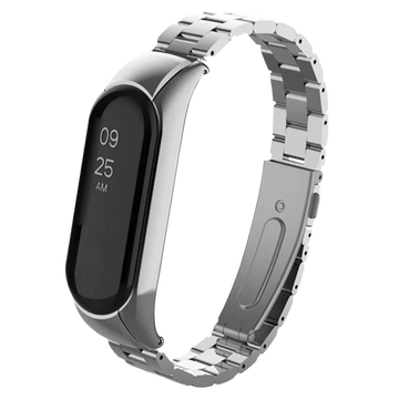 Náramek Alogy Stainless Steel pro Xiaomi Mi Band 5 Silver
