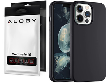 Ochranné pouzdro na telefon Alogy Thin Soft Case pro iPhone 13 Pro Max černé