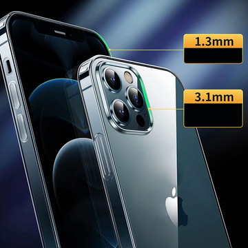 Protective case Alogy Hybrid Case Super Clear for Apple iPhone 12 Pro Max Transparent
