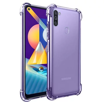 ShockProof Alogy armored case for Samsung Galaxy M11 / A11 transparent