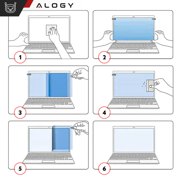 Matná ochranná fólie na obrazovku pro MacBook Pro 16 2023 2021 Alogická ochranná fólie na obrazovku