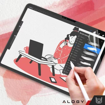 2x Folia matowa Alogy Matte Paper Screen Feel do Apple iPad Air 6 11" 2024