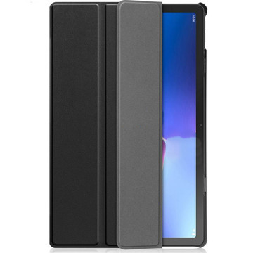 Alogy Book Cover Case for Lenovo M10 Plus 10.6" TB-125F / TB-128F Black Glass