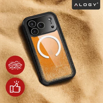 Alogy HydroArmor™ IP68 Hülle für Apple iPhone 17 Pro Max 6,9" - Schwarz