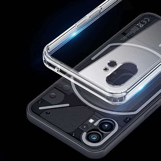 Etui ochronne obudowa pokrowiec Alogy Hybrid Clear Case do Nothing Phone 1 Przezroczyste