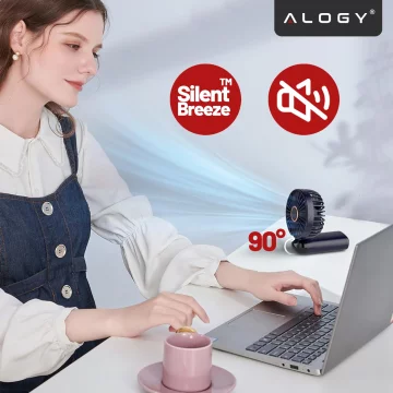 Ručně vyráběná stolní rukojeť Aloga Portable s USB-C tmavě modrou