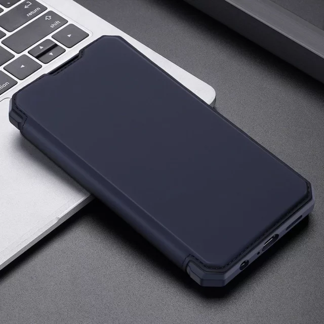 DUX DUCIS Skin X Holster Cover mit Flip Cover für Samsung Galaxy A72 4G blau