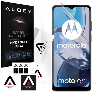 Hydrogel Film for Motorola Moto E22/ E22i Phone Screen Protector Alogy Hydrogel Film