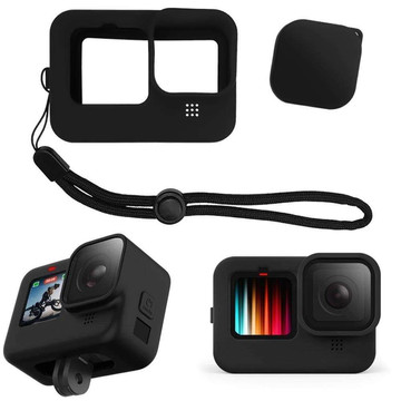 Ochranné silikonové pouzdro Alogy TPU pouzdro pro GoPro Hero 11/10/9 černé