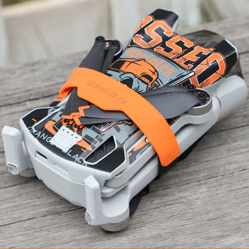Ochranný kryt Grip Guard Ochrana vrtule Náramky pro drony Alogy Wings pro DJI Mini 3 Pro Black &amp; Orange