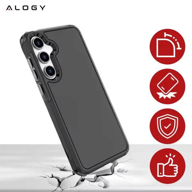 Apple iPhone 16 Pro Max Case Alogy Anti-Shock Hybrid Case for MagSafe Clear
