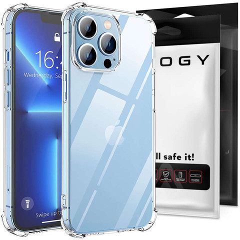 ShockProof Alogy Armor Case for Apple iPhone 13 Pro Max 6.7 Transparent