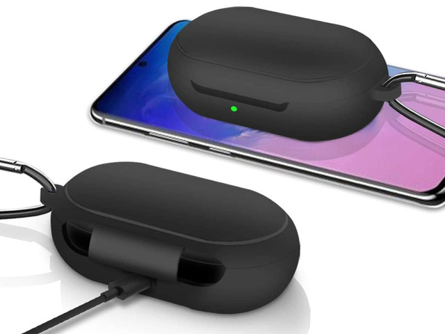 Silikonové tenké pouzdro Alogy pro Samsung Galaxy Buds / Buds Plus Black