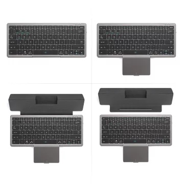 Bezprzewodowa klawiatura Bluetooth Dux Ducis OK Series z touchpadem – czarna