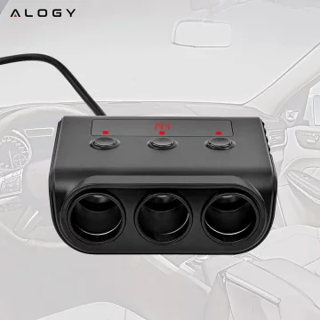 Alogy HUB car adapter for cigarette lighter 12V-24V