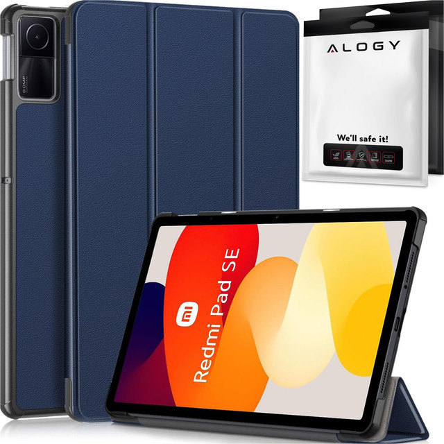 Case for Xiaomi Redmi Pad SE 2023 11" Smart Case Cover with flap housing case cover Alogy Navy blue