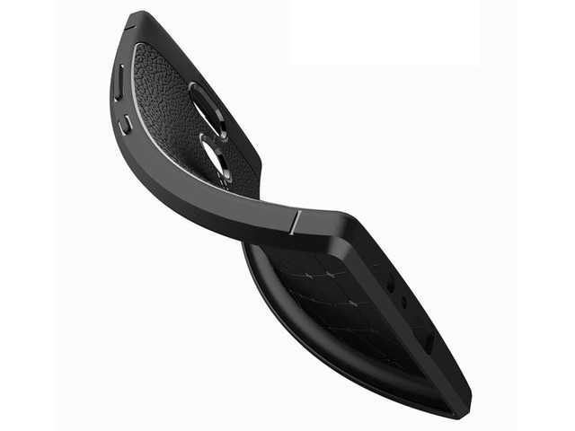 Etui pancerne Alogy leather case Sony Xperia L2 czarne + Szkło