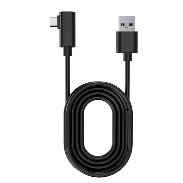 Kabel pro VR brýle Alogy USB to USB Type-C 5m kabel pro Oculus Link Quest 1 2 Black