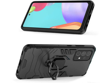 Etui Alogy Stand Ring Armor für Samsung Galaxy A72/ A72 5G schwarz