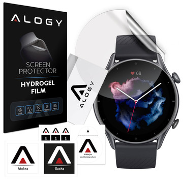 Protective film Hydrogel hydrogel Alogy for Xiaomi Amazfit GTR 3 smartwatch