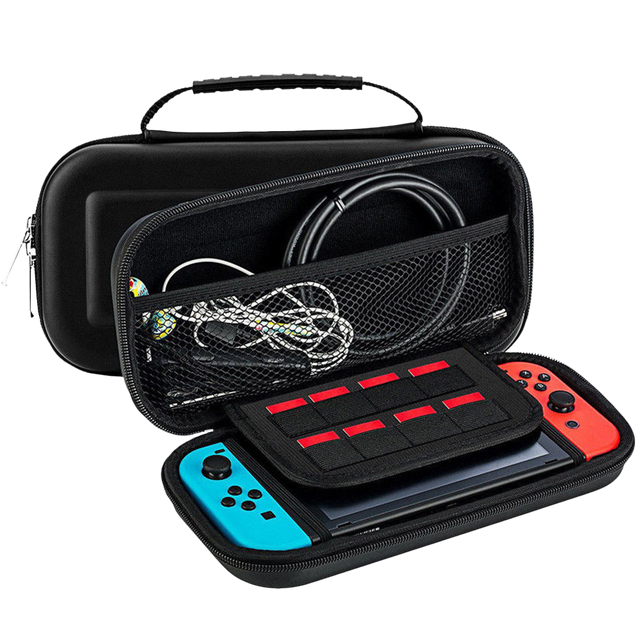 Etui Alogy Tough Pouch für Nintendo Switch/Switch OLED schwarz