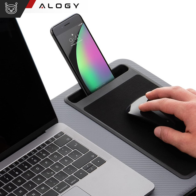 Stojan na stůl na notebook držák telefonu podložka pod myš do postele Alogy přenosný psací stůl s polštáři