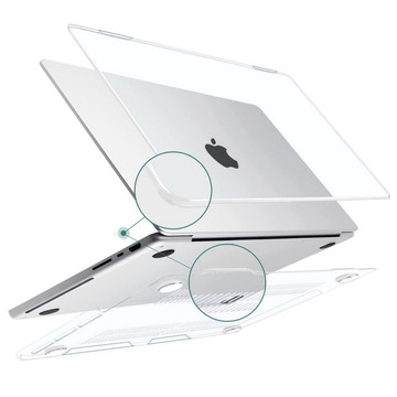 Alogy Hard Case pro Apple Macbook Pro 16 2021 A2485 Transparent
