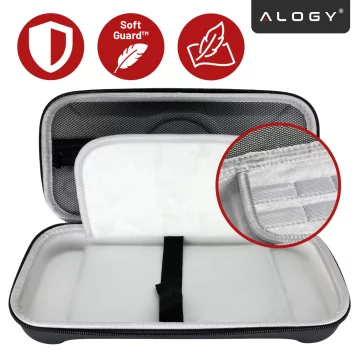 Handyhülle Wasserdichtes Gehäuse Alogy universal IPX8 bis 6,5 Schwarz