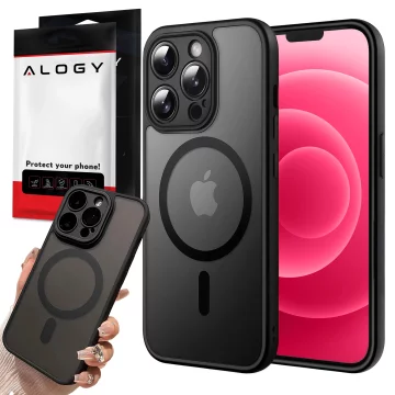 Pouzdro pro Apple iPhone 13 Pro Alogy MagSafe Hybrid Matte Case Matný kryt s ochranným sklem objektivu