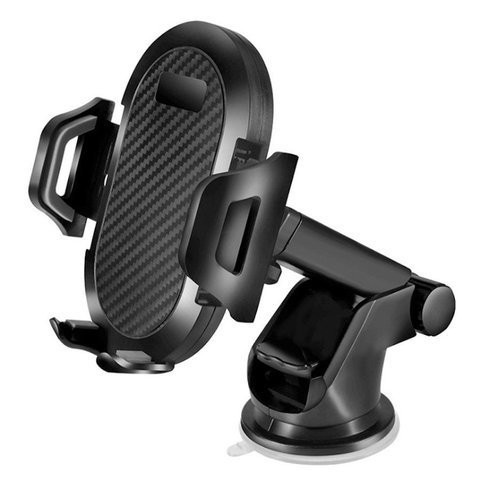 Car holder 360 for the dashboard Alogy carbon black