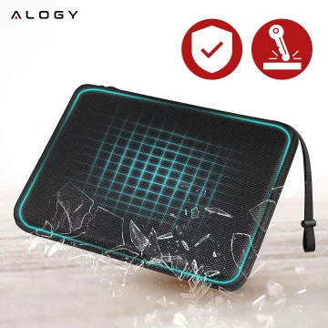 Ochranné pouzdro na notebook, MacBook Air Pro 13,3" Alogy Hard Foam Bag pro 13-14" notebooky černé