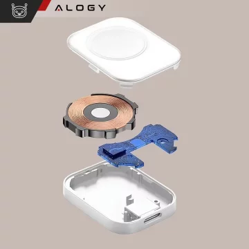 HUB splitter Alogy Adaptér pro počítačový notebook s USB-C na 3x USB-A 2.0 1x USB-A 3.0 šedý