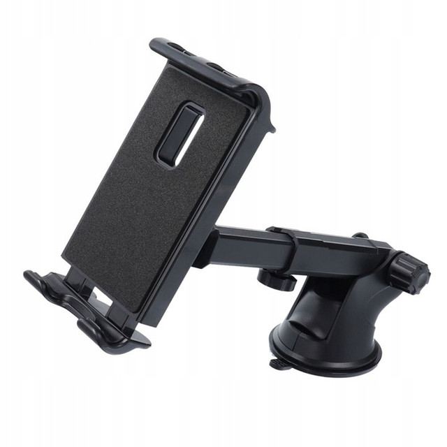 Alogy universal car holder for windshield, dashboard for 11" tablet phone Black