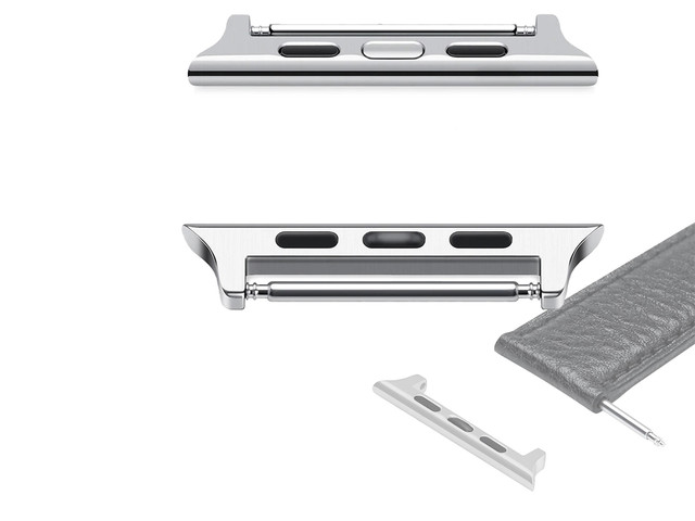 Alogy řemínkový adaptér pro Apple Watch 38/40 / 41mm Silver