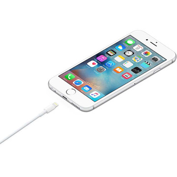 1m rychlý kabel USB-A to Lightning to Apple bílý