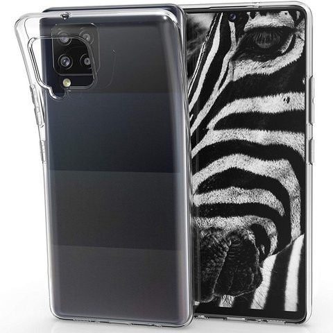 Alogy silikonové pouzdro kryt pouzdro pro Samsung Galaxy A42 5G průhledné